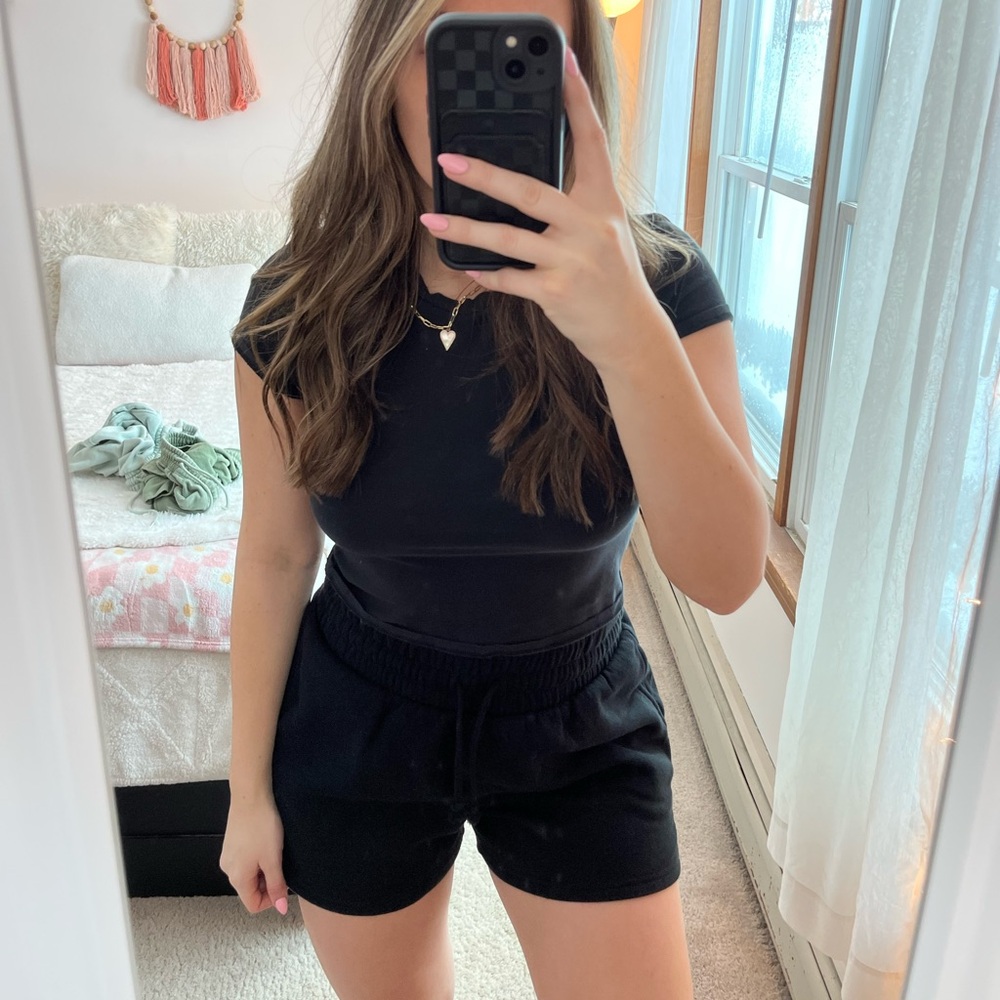 Black Sweat Shorts